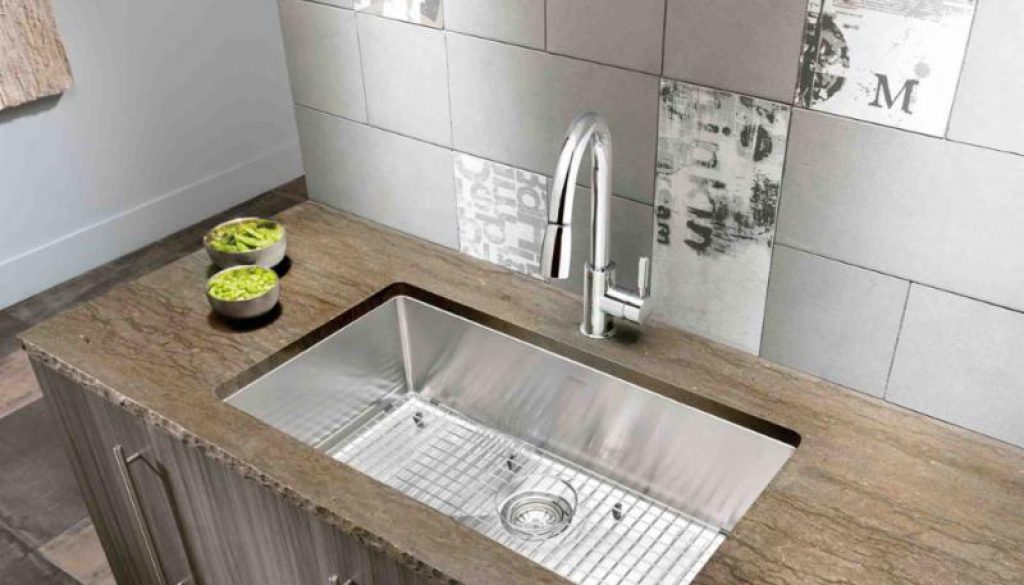 BLANCO'S revolutionary new QUATRUS™ R15 stainless steel kitchen sink.